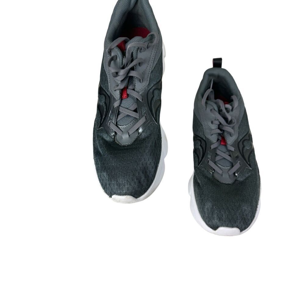 Saucony Mens Odysseus Running‎ Shoe Sneaker Charcoal Gray Black Size 11.5